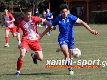 Την άφησε στα κρύα του λουτρού, Κ 17 Ξάνθη-ΠΑΣ Γιάννινα 1-1