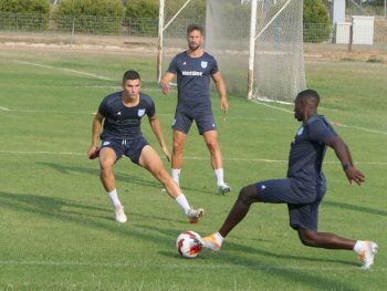 Δουλειά στην αμυντική τακτική (video+photos)