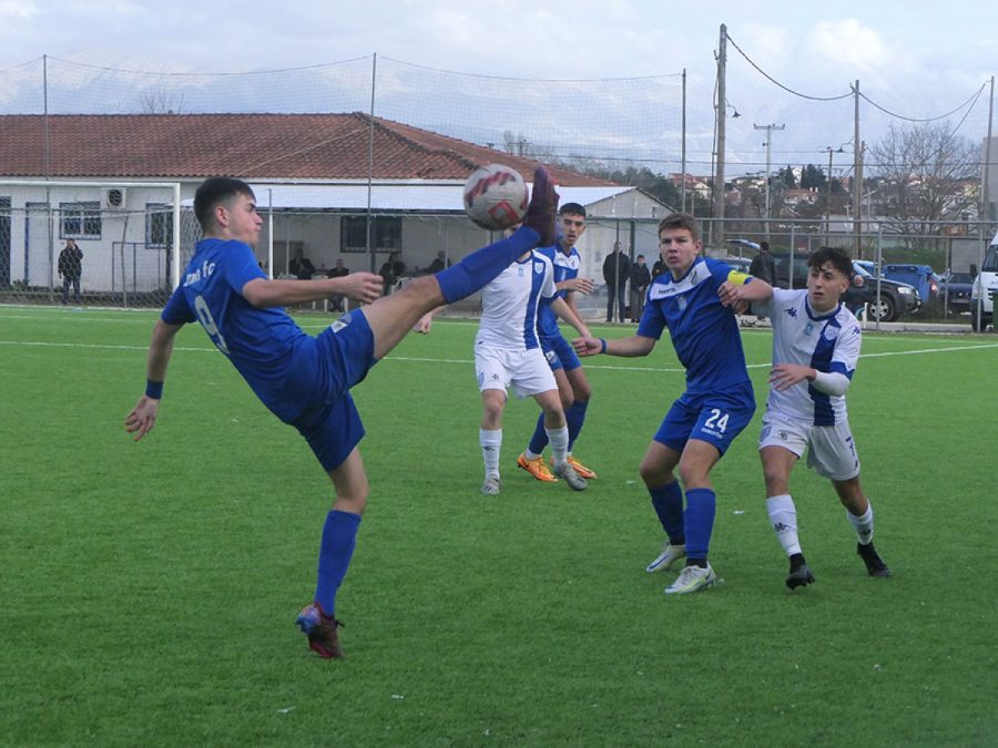 Με δύο πρόσωπα η Κ 17, ισοπαλία 2-2 με τη Λαμία