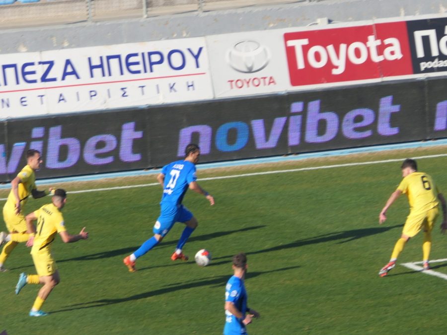 Οι φάσεις του ΠΑΣ Γιάννινα - Καβάλα 0-0 (video)