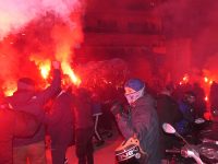 Μαζί στο γήπεδο οπαδοί και αποστολή (video+photos)